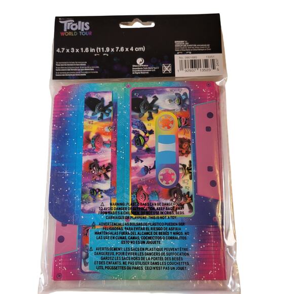 Trolls World Tour Party Decor Set Backdrop, Table Centerpieces, Favor Boxes Lot - Picture 11 of 16